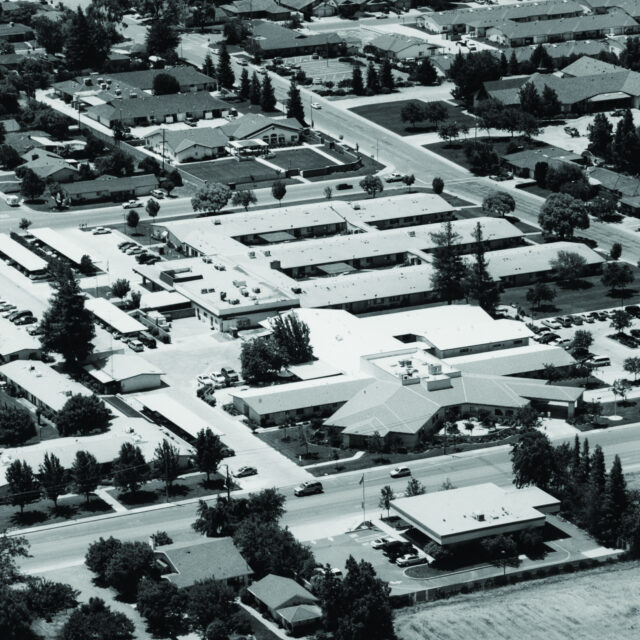 Historic aerial photo of Bethany